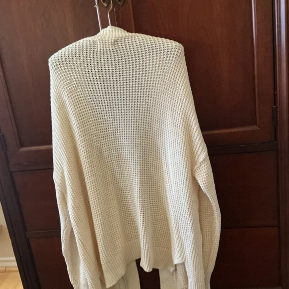 NWOT Universal Thread Waffle Knit Boyfriend Fit Sweater - Picture 4 of 5